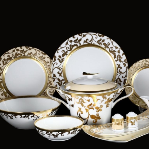 ZET CHOYNAK TARELKA PIYOLA  {ARZON} 54TALIK