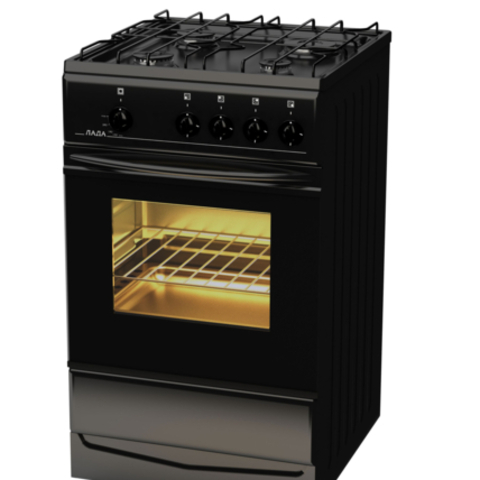 Gaz Plita Platinuum  { Qora } 0346	