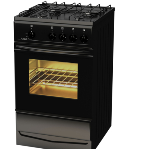 GAZ PLITA VESTA  {Qora} 0346	